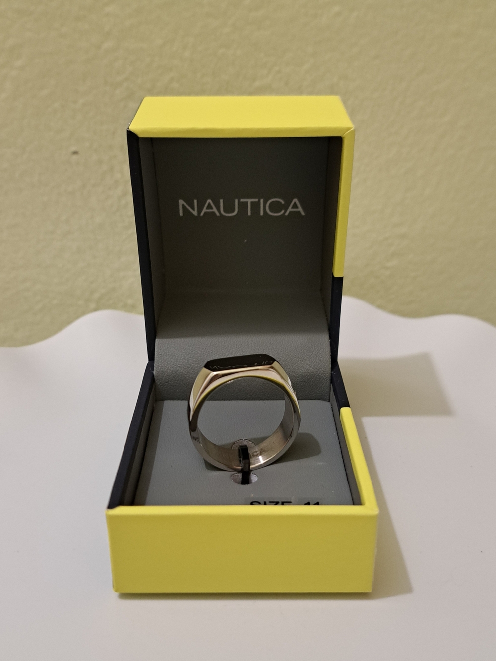 Nautica Men's Stainless Steel Ring